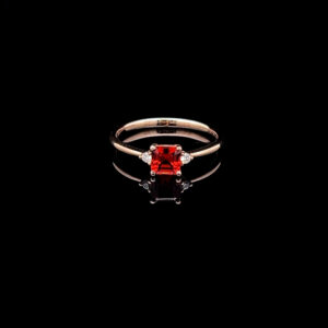 Hessonite Garnet In 14K Rose Gold 5936