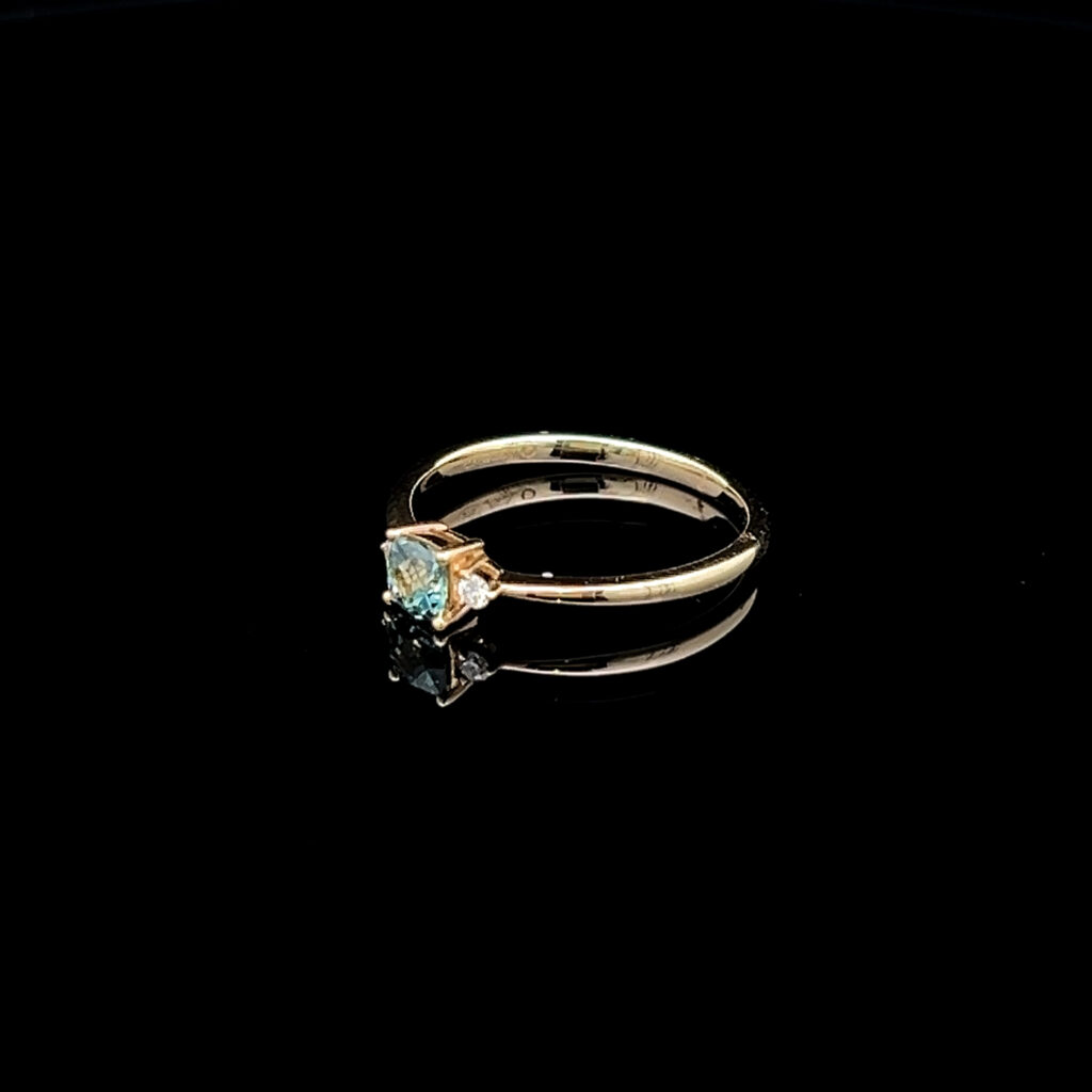 Sapphire Ring Set in 9K Yellow Gold 5967