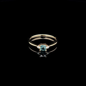 Sapphire Ring Set in 9K Yellow Gold 5967