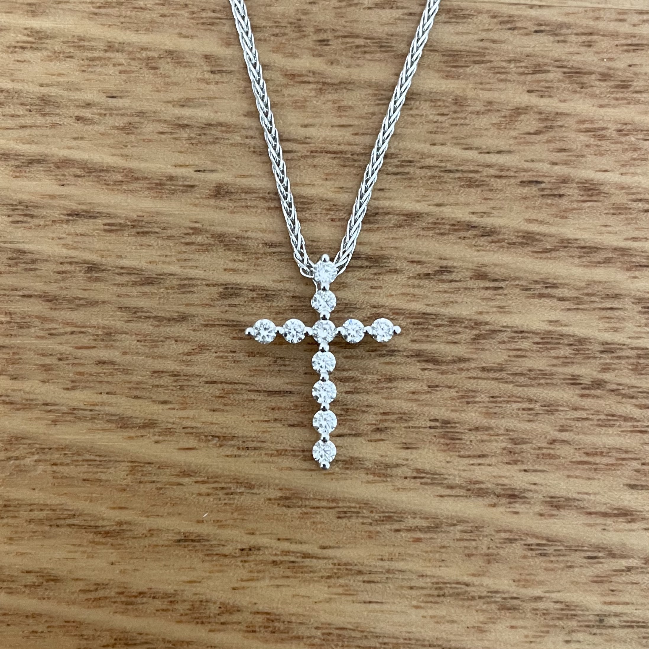 Silver Long Chain Cross Necklace – Brandy Melville Australia