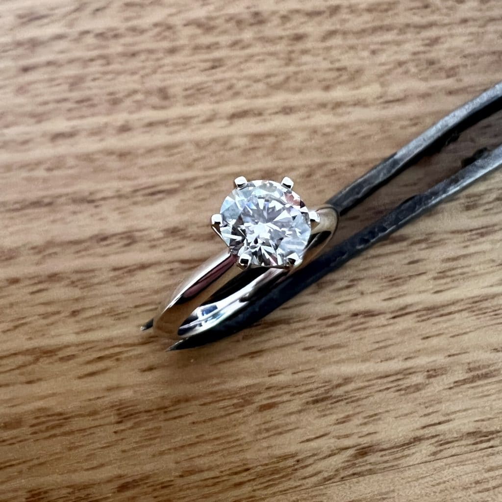 Platinum Diamond Engagement Ring 675958