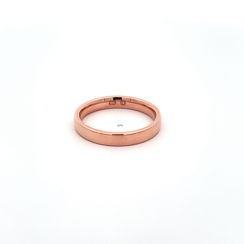 9K Rose Gold Wedding Band 826863