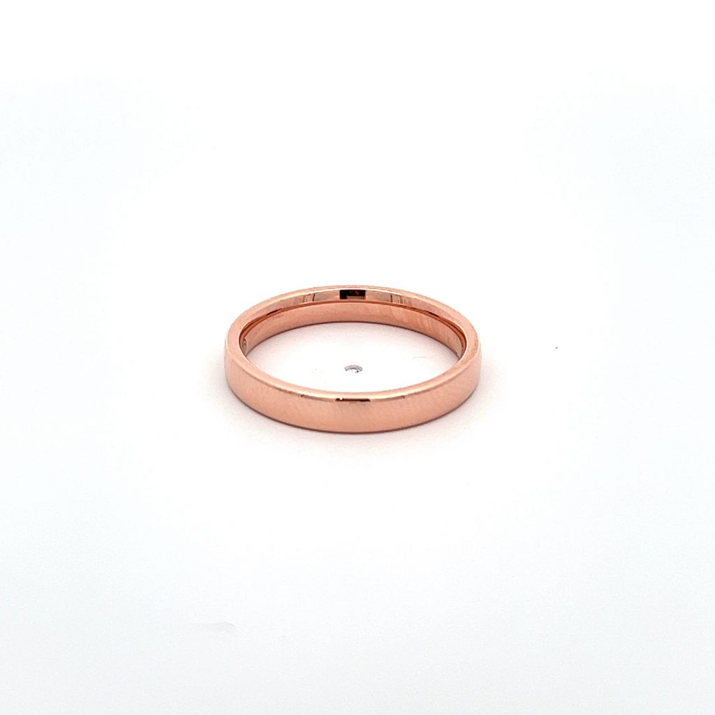 9K Rose Gold Wedding Band 826863