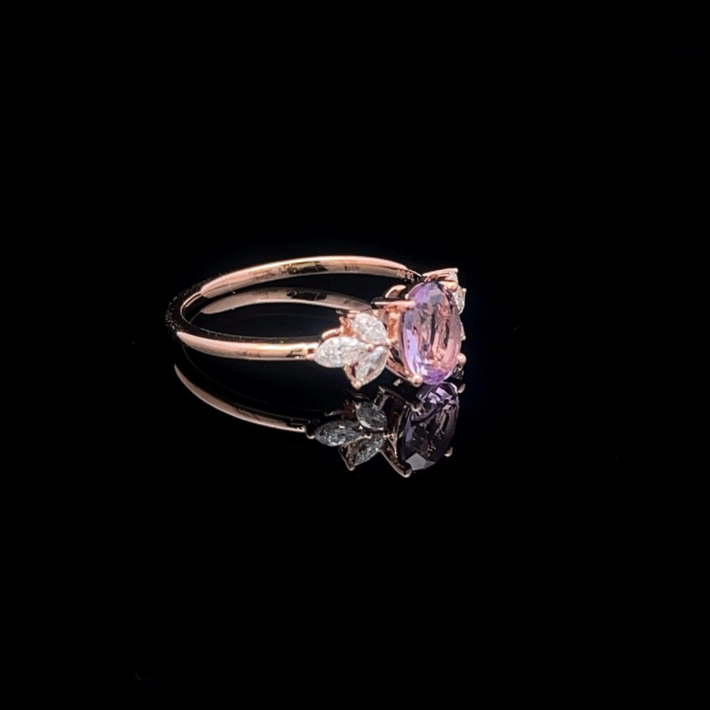 14K Yellow Gold Marquise Diamond Engagement Ring 826473