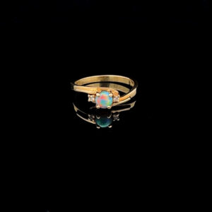 18K Yellow Gold Ring | 100269