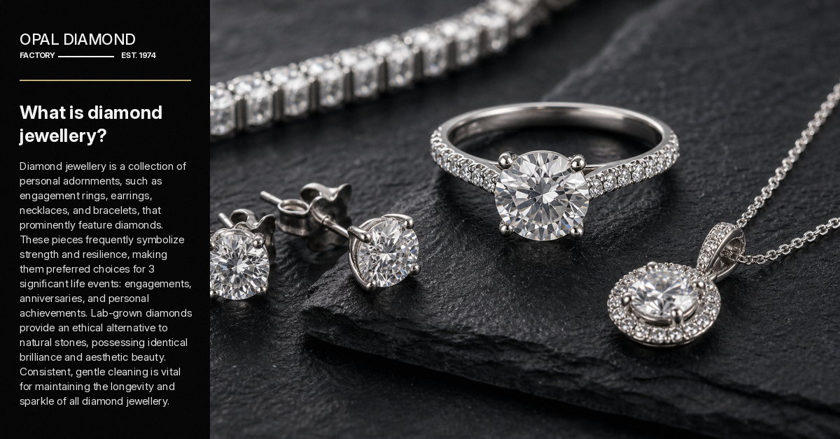 What is diamond jewellery?