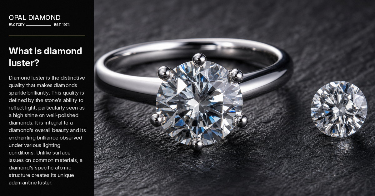 What is diamond luster?