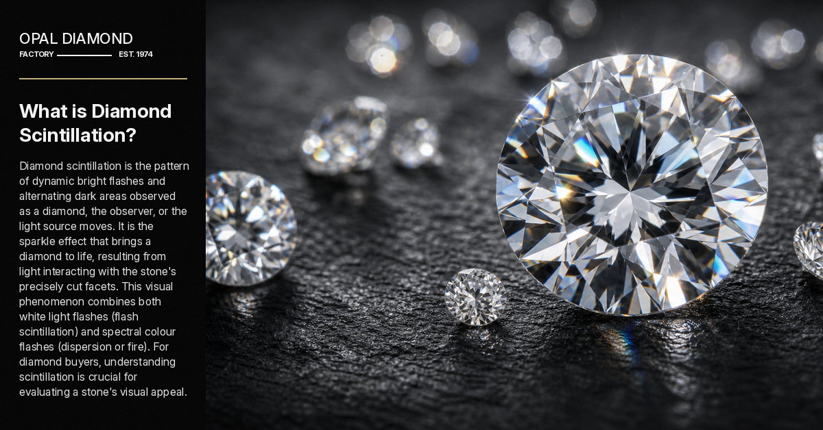 What is Diamond Scintillation?